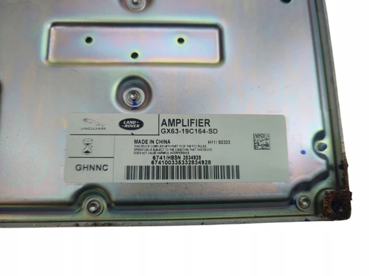WZMACNIACZ JAGUAR XF II X260 (2015-2020) 2.0 D 180KM GX63-19C164-SD