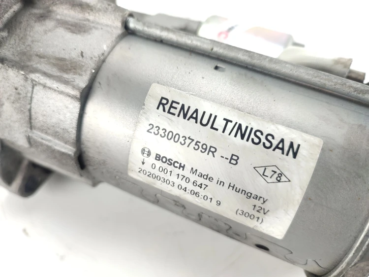 ROZRUSZNIK RENAULT KADJAR LIFT (2018-2022) 1.5 BLUE DCI 116KM 233003759R
