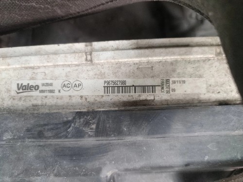 INTERCOOLER PEUGEOT 508 II (2018-2023) 2.0 BlueHDI 177KM P9675627980