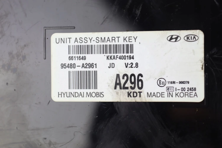 MODUŁ STEROWNIK ASSY KIA PRO CEED II (2013-2015) 1.6 CRDI 128KM 95480-A2961