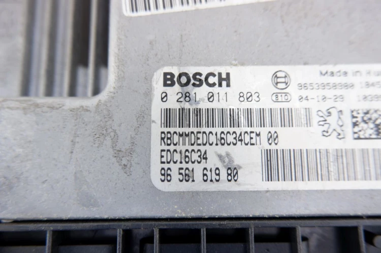 ZESTAW STARTOWY PEUGEOT 307 (2001-2005) 1.6 HDI 9656161980