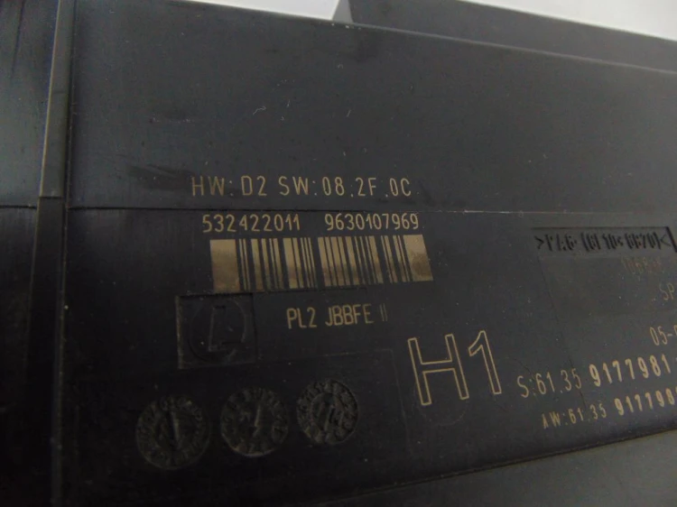 MODUŁ KOMFORTU BMW E90 (2004-2008) 3.0D 9177981-01
