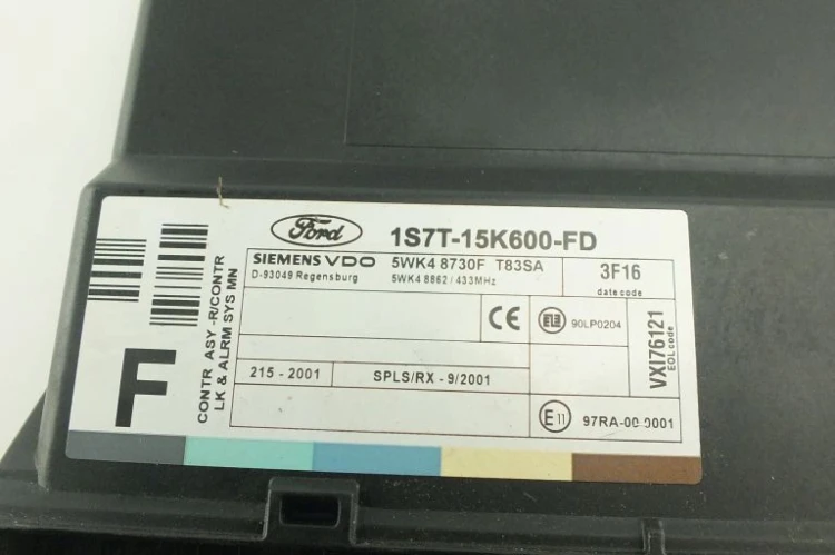 MODUŁ KOMFORTU FORD MONDEO MK3 (2001-2007) 1S7T-15K600-FD