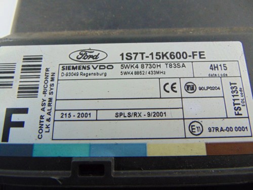 MODUŁ KOMFORTU FORD FOCUS MK1 1.6 16V 1S7T-15K600-FE