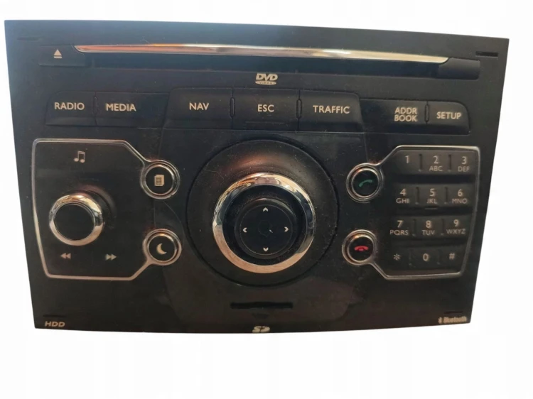 RADIO NAWIGACJA GPS PEUGEOT 5008 I (2009-2013) 2.0 HDI 150KM 96752785XT