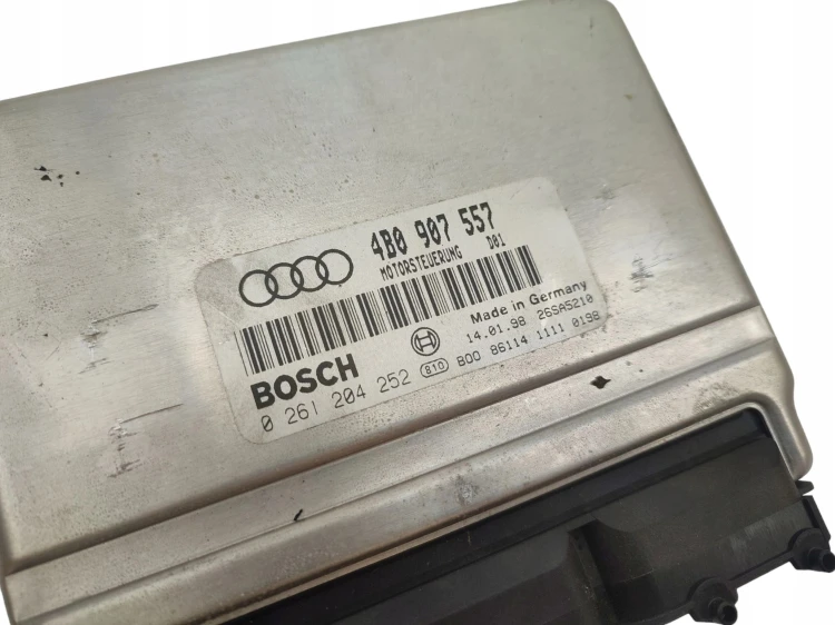 KOMPUTER STEROWNIK SILNIKA AUDI A6 C5 (1997-2001) 1.8 20V 125KM 4B0907557