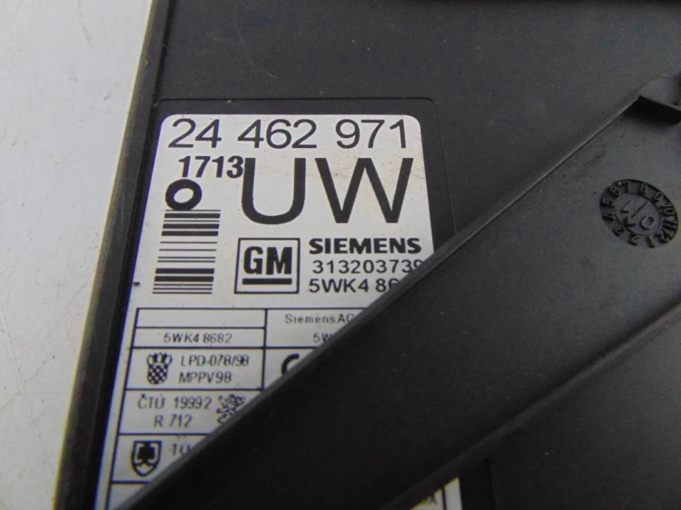MODUŁ KOMFORTU OPEL CORSA C 1.0 12V 24462971