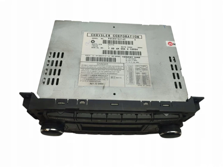 RADIO DODGE CALIBER (2006-2009) 1.8 16V 150KM P05091521AC