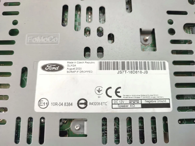 RADIO FORD MONDEO MK5 LIFT (2019-2022) 2.0 HYBRID 187KM JS7T-18D818-JB