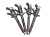 WTRYSKIWACZE KOMPLET PEUGEOT 407 (2004-2008) 1.6 HDI 109KM 0445110188