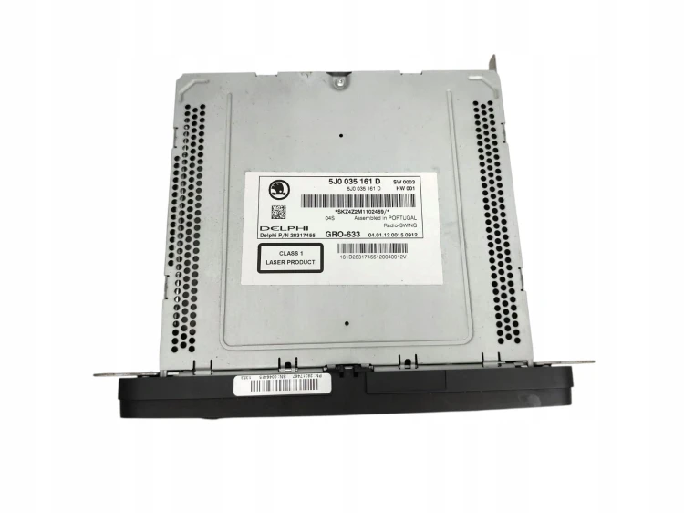 RADIO SKODA FABIA II LIFT (2010-2014) 1.6 TDI 75KM 5J0035161D