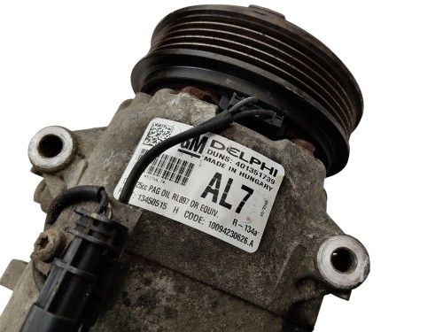 SPRĘŻARKA KLIMATYZACJI OPEL ASTRA J LIFT (2012-2015) 1.4 T 140KM 401351739