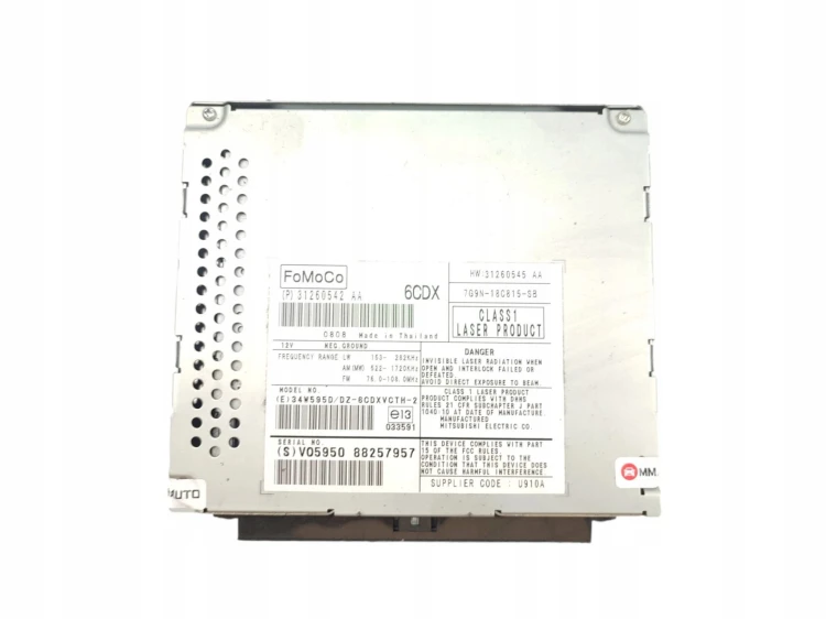RADIO VOLVO V70 III (2007-2013) 2.0 D 136KM 7G9N-18C815-SB