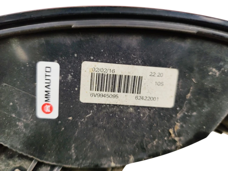 LAMPA LEWY TYŁ SKODA FABIA III (2014-2018) 1.4 TDI 105KM 6V9945095