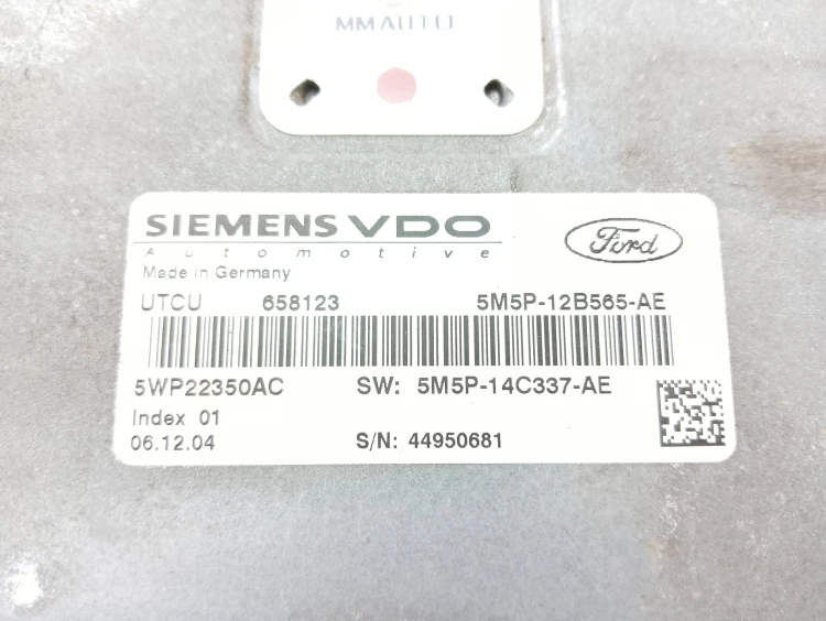 KOMPUTER STEROWNIK SILNIKA FORD FOCUS MK2 (2004-2007) 1.6 16V 100KM 5M5P-12