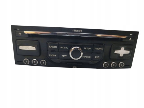 RADIO NAWIGACJA GPS CITROEN C4 PICASSO I LIFT (2010-2013) 1.6 e-HDI 112KM 9