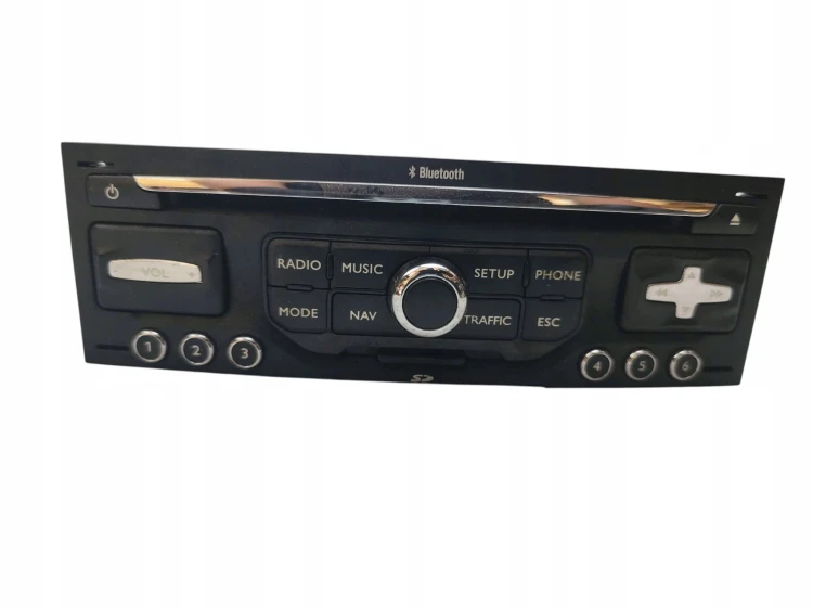 RADIO NAWIGACJA GPS CITROEN C4 PICASSO I LIFT (2010-2013) 1.6 e-HDI 112KM 9