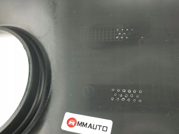 LISTWA DEKOR DESKI VOLKSWAGEN UP (2011-2016) 1.0 MPI 60KM 1S1858416F