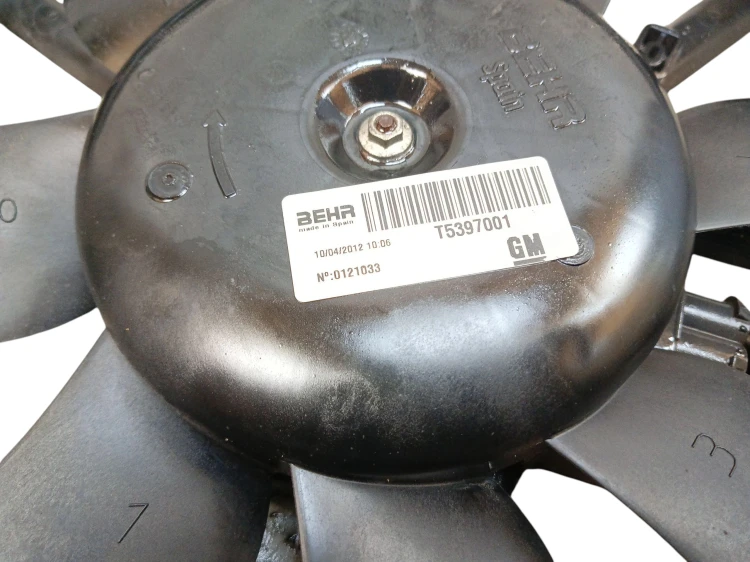 WENTYLATOR CHŁODNICY OPEL MERIVA B (2010-2013) 1.4 T 120KM R3455005