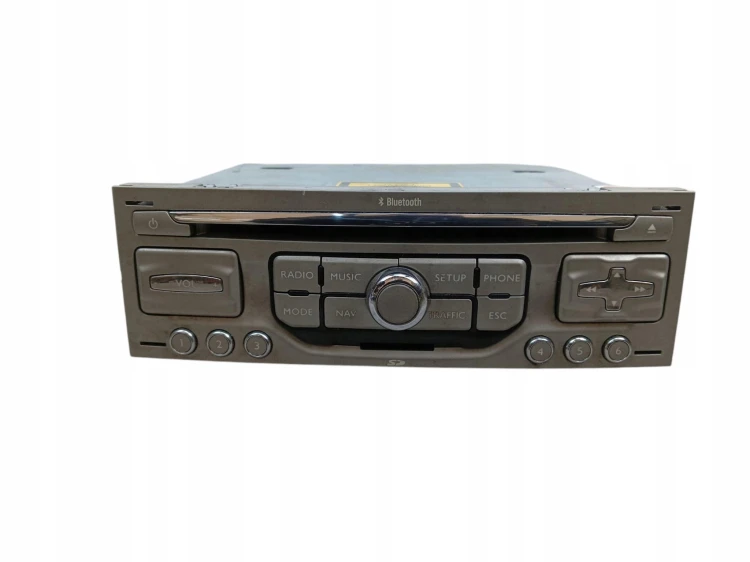 RADIO NAWIGACJA GPS CITROEN C5 III (2008-2010) 2.0 HDI 140KM 96736746CL