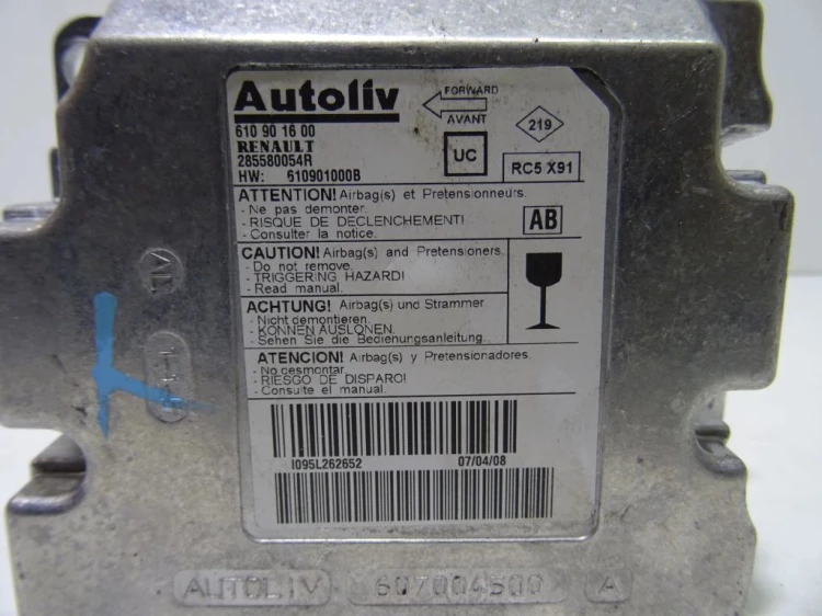SENSOR PODUSZEK RENAULT LAGUNA III (2007-) 285580054R