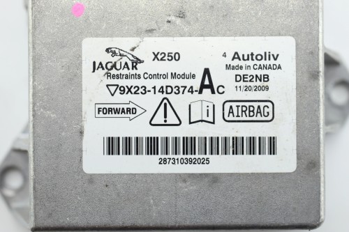 MODUŁ AIRBAG JAGUAR XF I X250 (2007-2011) 3.0 D V6 211KM 9X23-14D374-AC