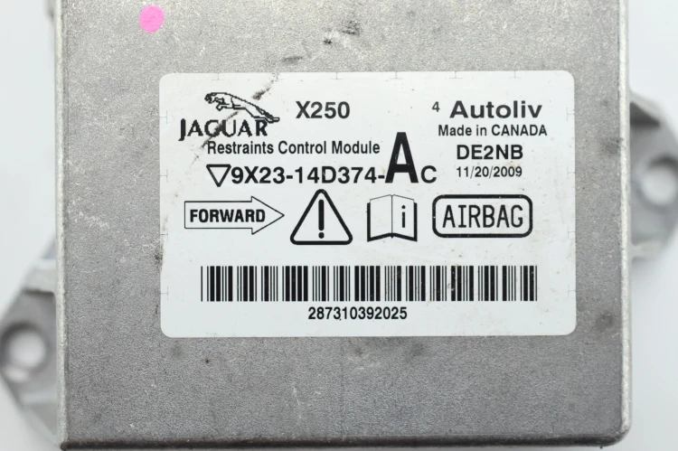 MODUŁ AIRBAG JAGUAR XF I X250 (2007-2011) 3.0 D V6 211KM 9X23-14D374-AC
