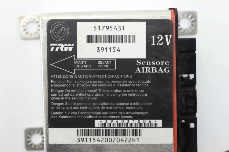 MODUŁ AIRBAG FIAT GRANDE PUNTO (2005-2012) 1.4 8V 77KM 51795431