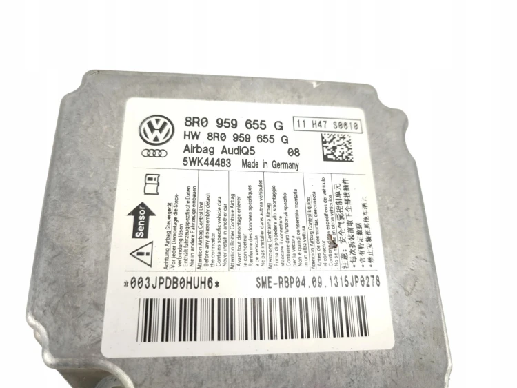 MODUŁ AIRBAG AUDI Q5 8R LIFT (2012-2016) 2.0 TDI 150KM 8R0959655G