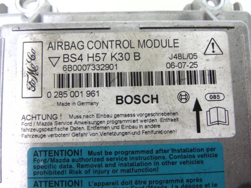 SENSOR PODUSZEK MAZDA 3 I (2003-2009) BS4H57K30B