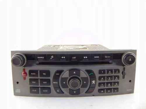 RADIO NAWIGACJA GPS PEUGEOT 407 (2004-2008) 96650244YP