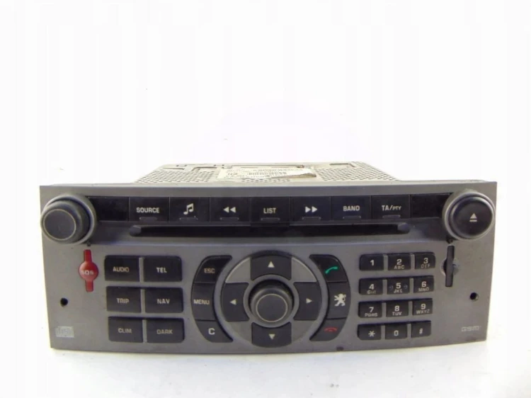 RADIO NAWIGACJA GPS PEUGEOT 407 (2004-2008) 96650244YP