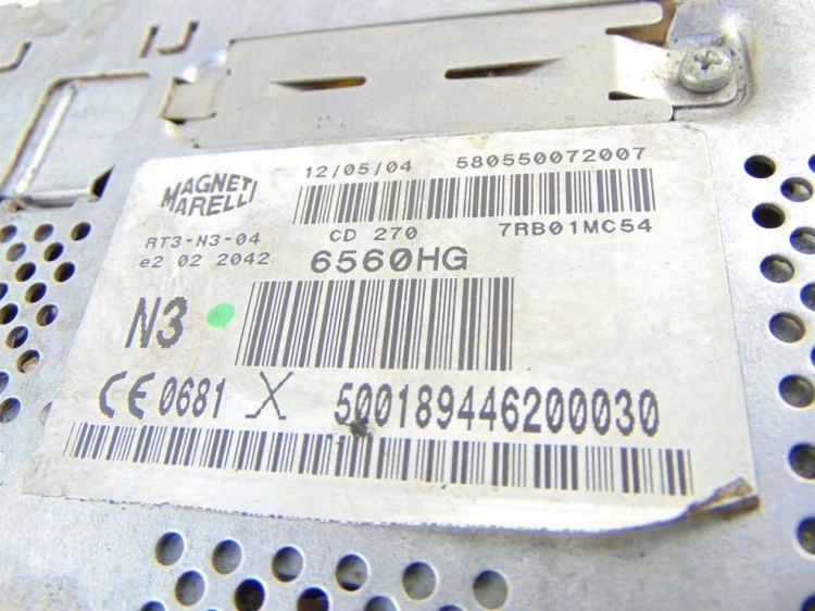 RADIO NAWIGACJA GPS PEUGEOT 407 (2004-2008) 96650244YP