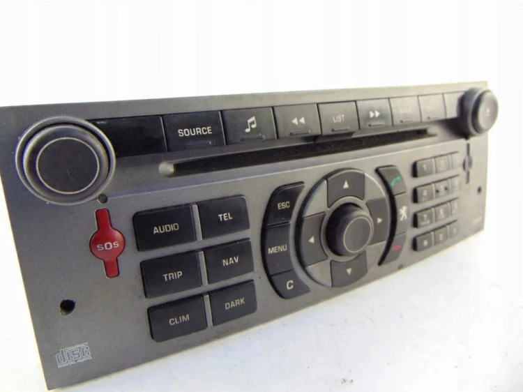 RADIO NAWIGACJA GPS PEUGEOT 407 (2004-2008) 96650244YP