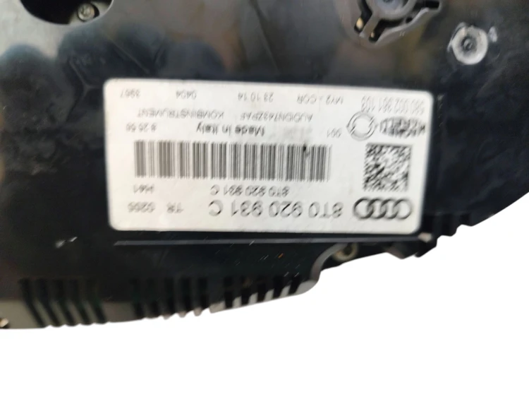 LICZNIK AUDI A5 8T (2007-2011) 2.0 TFSI 211KM 8T0920931C