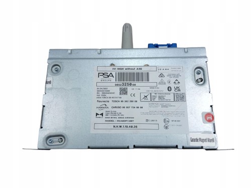 RADIO CITROEN C5 X (2021-) 1.2 THP 131KM 9852325080
