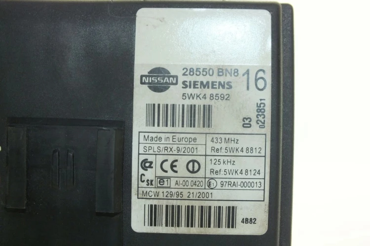 MODUŁ KOMFORTU NISSAN ALMERA N16(2000-2006) 1.5 DCI 5WK48592