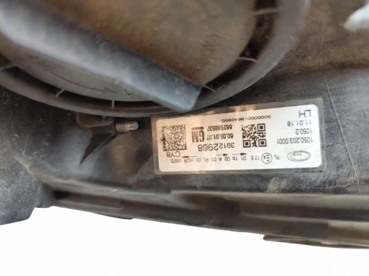 LAMPA LEWY PRZÓD OPEL INSIGNIA B (2017-2020) 1.6 CDTI 110KM 39122968