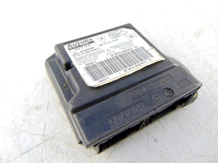 SENSOR PODUSZEK CITROEN C5 III LIFT 9674290580