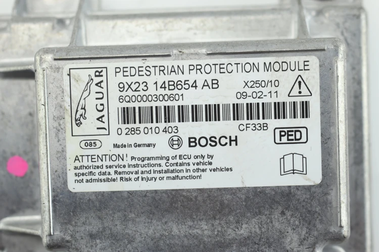 MODUŁ AIRBAG JAGUAR XF I X250 (2007-2011) 3.0 D V6 211KM 9X2314B654AB
