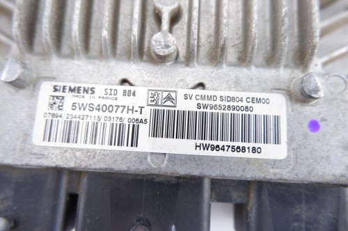 KOMPUTER STEROWNIK SILNIKA CITROEN C2 (2003-2009) 1.4 HDI 9647568180