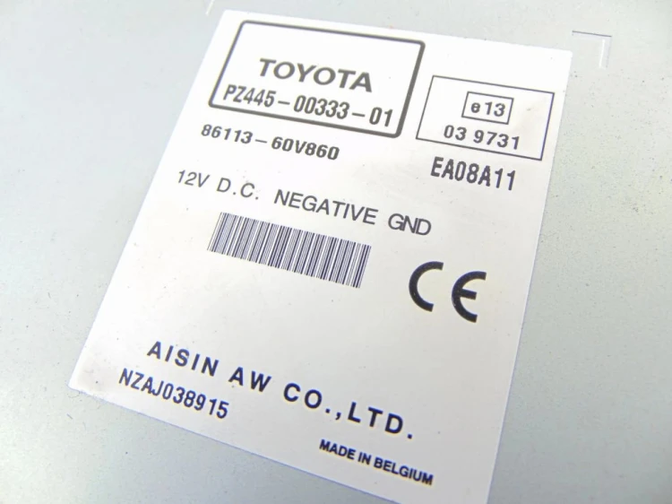 RADIO CD TOYOTA AVENSIS III T27 PZ445-00333-01