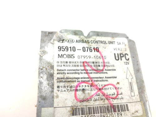 MODUŁ AIRBAG KIA PICANTO I LIFT (2007-2011) 1.1 CRDI 75KM 95910-07610
