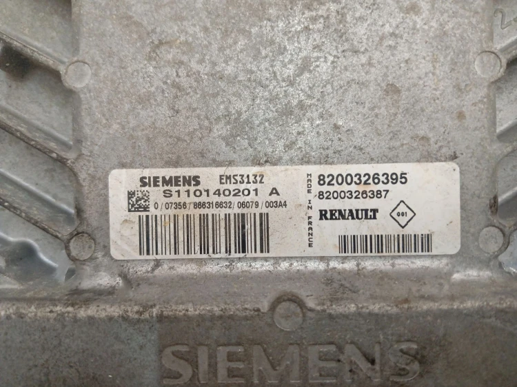 KOMPUTER STEROWNIK SILNIKA RENAULT CLIO II (1998-2001) 8200326395