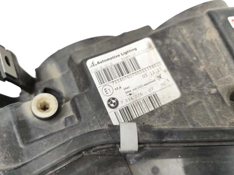 LAMPA PRAWY PRZÓD BMW X3 F25 LIFT (2014-2017) 2.0 D 190KM 7334076