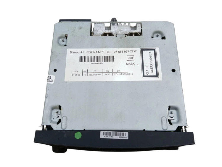 RADIO CITROEN C5 III (2008-2010) 2.0 HDI 140KM 966639377701