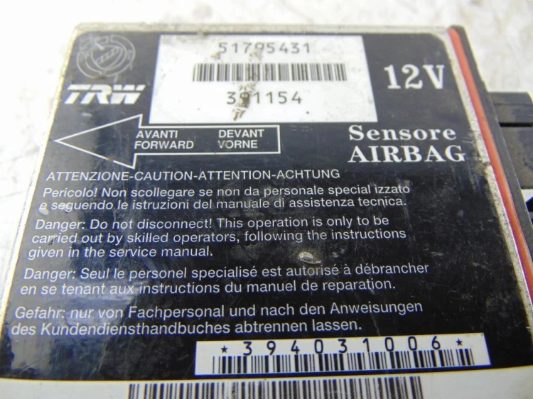 SENSOR PODUSZEK FIAT GRANDE PUNTO 51795431