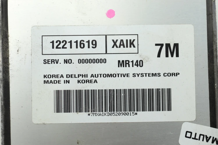 KOMPUTER STEROWNIK SILNIKA DAEWOO EVANDA 12211619