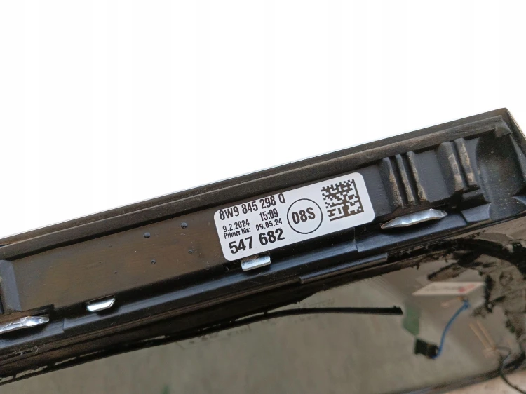 SZYBA KAROSERYJNA PRAWY TYŁ AUDI A4 B9 LIFT (2019-2024) 2.0 TFSI 204KM 8W98