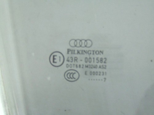 SZYBA DRZWI PRAWY PRZÓD AUDI Q7 4L (2005-2009) 3.0 V6 TDI 233KM